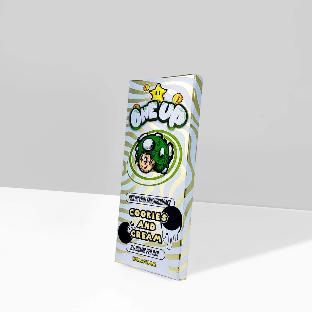 One Up Psilocybin Mushroom Cookies and Cream One Up Psilocybin Mushroom Cookies and Cream