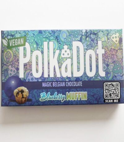 Polkadot Blueberry Muffin Magic Belgian Chocolate