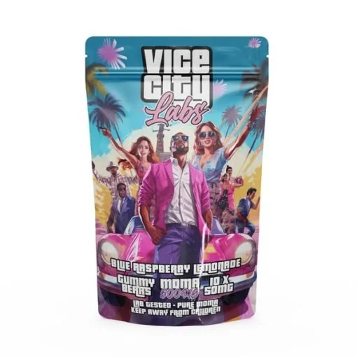 Vice City Labs – Blue Raspberry MDMA Gummy Bears – 500MG Vice City Labs – Blue Raspberry MDMA Gummy Bears – 500MG